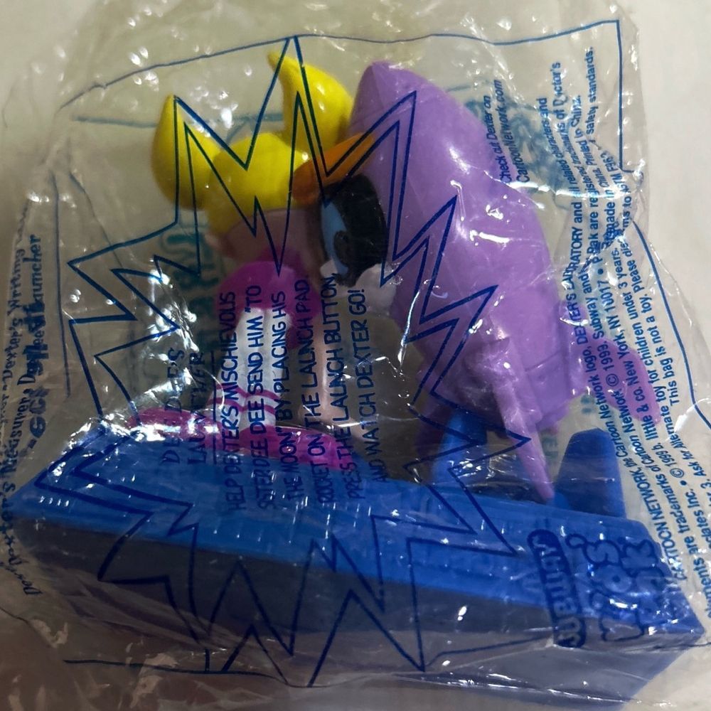 Cartoon Network Dee Dee Action Figure Playset Blue Purple